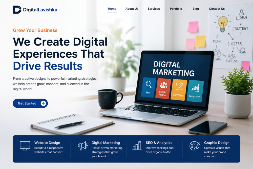 Digital marketing agency providing online business growth solutions